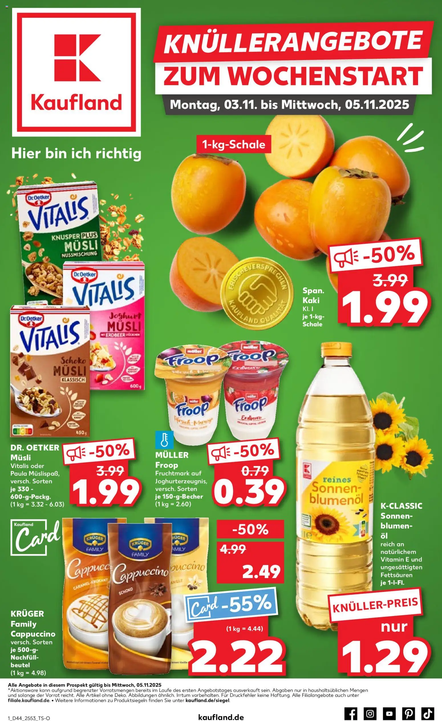 Voorbeeld van DE Folder Hannover van winkel Kaufland DE geldig vanaf 02-11-2025
