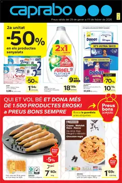 Vista previa del folleto de la tienda Caprabo válido desde el 29/01/2026 