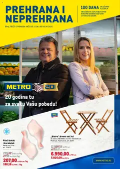Pregled Metro kataloga - važi od 21.08.2025