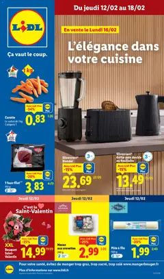 Prévisualisation de Catalogue de la semaine 7 du magasin LIDL formulaire valide 12/02/2026