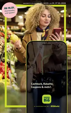 Vorschau der Angebote: Denns BioMarkt Angebote gültig ab 14.01.2026