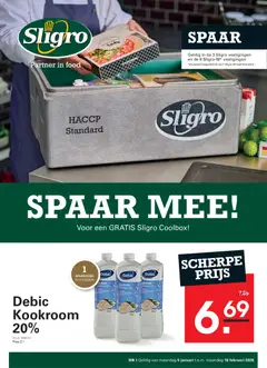 Voorbeeld van Folder van winkel Sligro geldig vanaf 05/01/2026