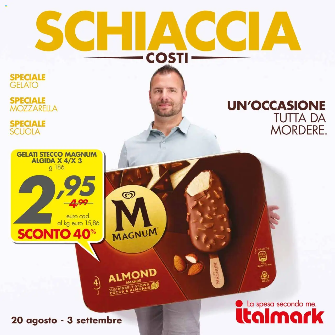 Volantino Italmark valido da 20/08/2025 numero di pagina 1