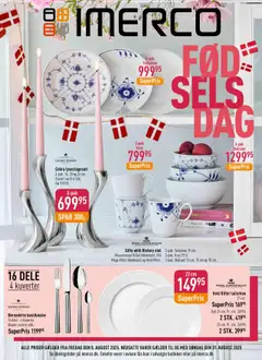 Eksempel på tilbudsavis Tilbudsavis fra butik Imerco gyldig fra 08/08/2025
