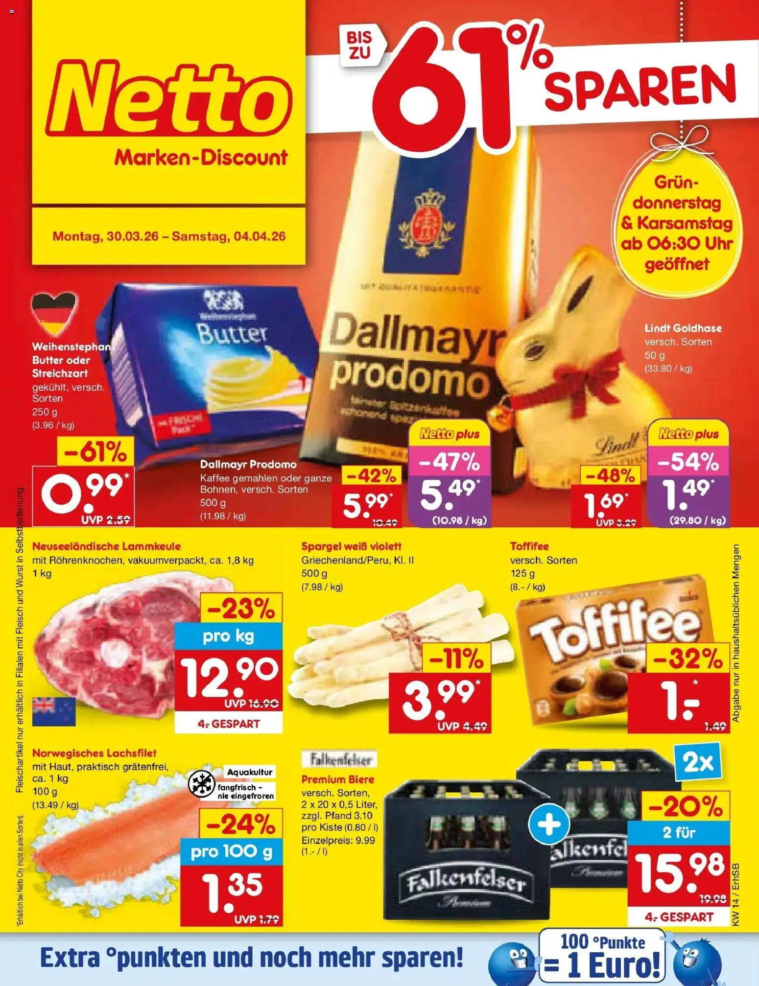 Vorschau von dem Prospekt des Geschäftes Netto Marken-Discount, gültig ab dem 30.03.2026