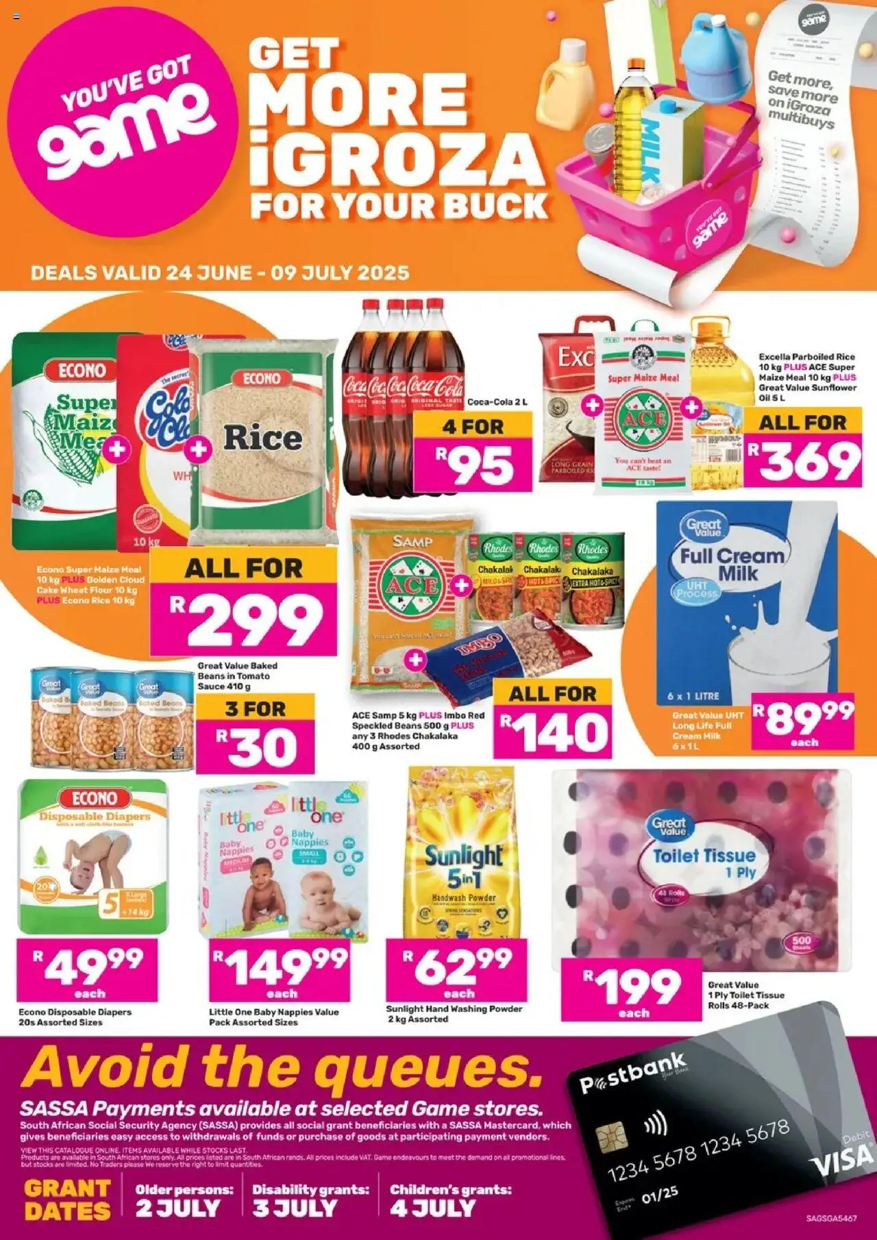  Game Get More iGroza For Your Buck (24/06/2025) - special deals - Page 1 - Cream, Game, Powder, Toilet, Washing powder, Flour, Tomato, Cake