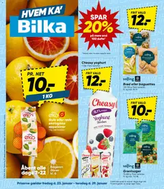Eksempel på tilbudsavis Tilbudsavis fra butik Bilka gyldig fra 23/01/2026