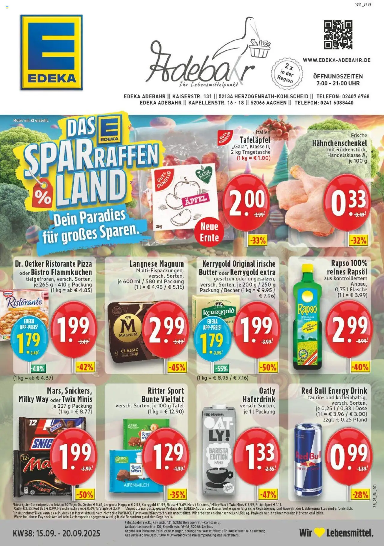 EDEKA Prospekt ab 14.09.2025 - Prospekt Aachen Online