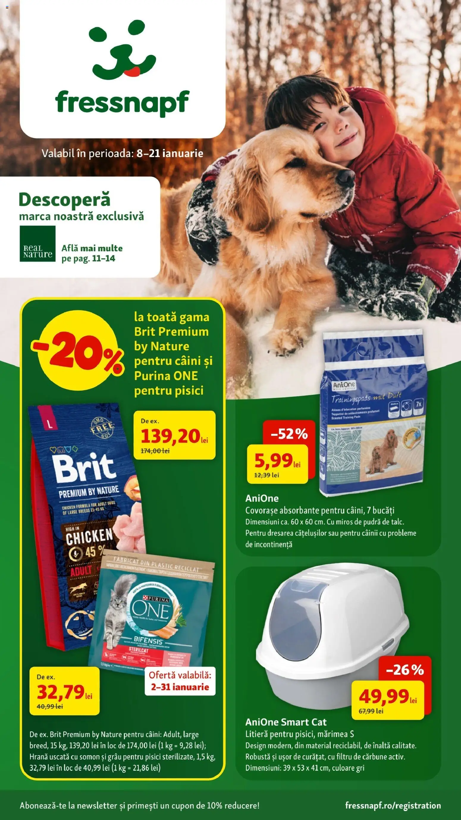 Previzualizarea de cataloage: Fressnapf Catalog nou valabil de la 08.01.2026
