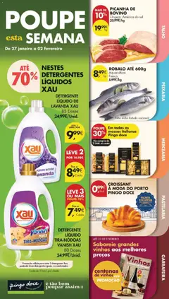 Pré-visualização do folheto da loja Pingo Doce válida a partir de 27/01/2026