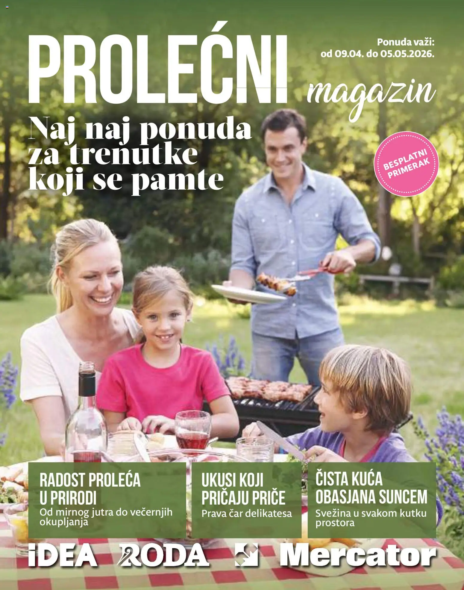 Pregled Roda kataloga - važi od 09.04.2026 - Magazin