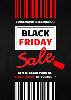 Prévisualisation de Black Friday - aankondiging du magasin ICI Paris XL formulaire valide 06/11/2025