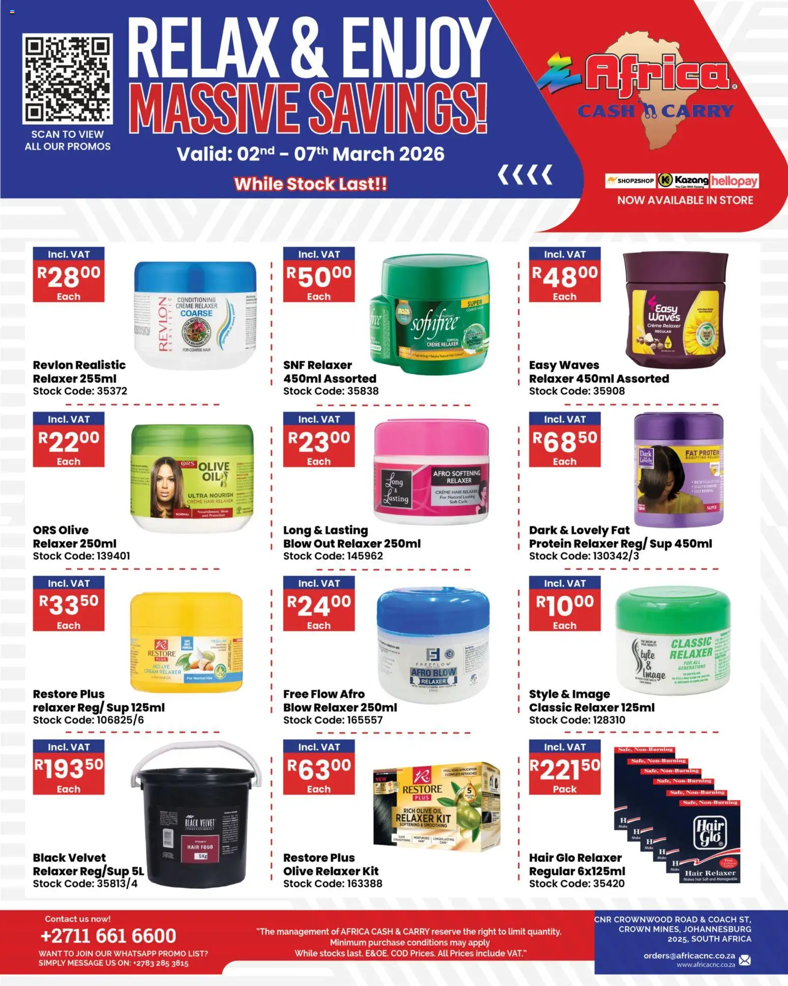 Preview of Africa Cash & Carry flyer valid from 02/03/2026