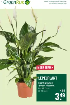 Voorbeeld van Folder van winkel GroenRijk geldig vanaf 24-09-2025