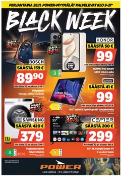 Kaupan Power Black Friday esikatselu, voimassa 24/11/2025