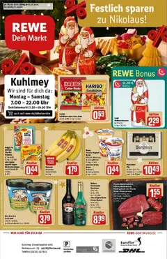 Vorschau von dem Prospekt des Geschäftes Rewe, gültig ab dem 01.12.2025