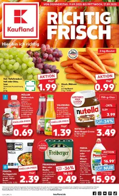 Vorschau von dem Prospekt des Geschäftes Kaufland, gültig ab dem 11.09.2025