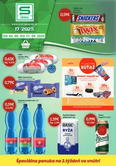 Náhľad Sintra letáku platného od 04.09.2025