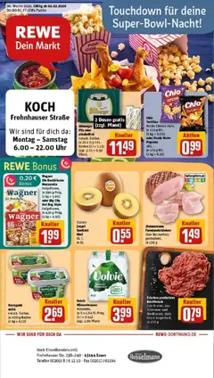 Vorschau von dem Prospekt des Geschäftes Rewe, gültig ab dem 01.02.2026