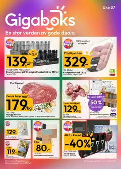 Forhåndsvis Kundeavis fra butikk Gigaboks gyldig fra 08/09/2025