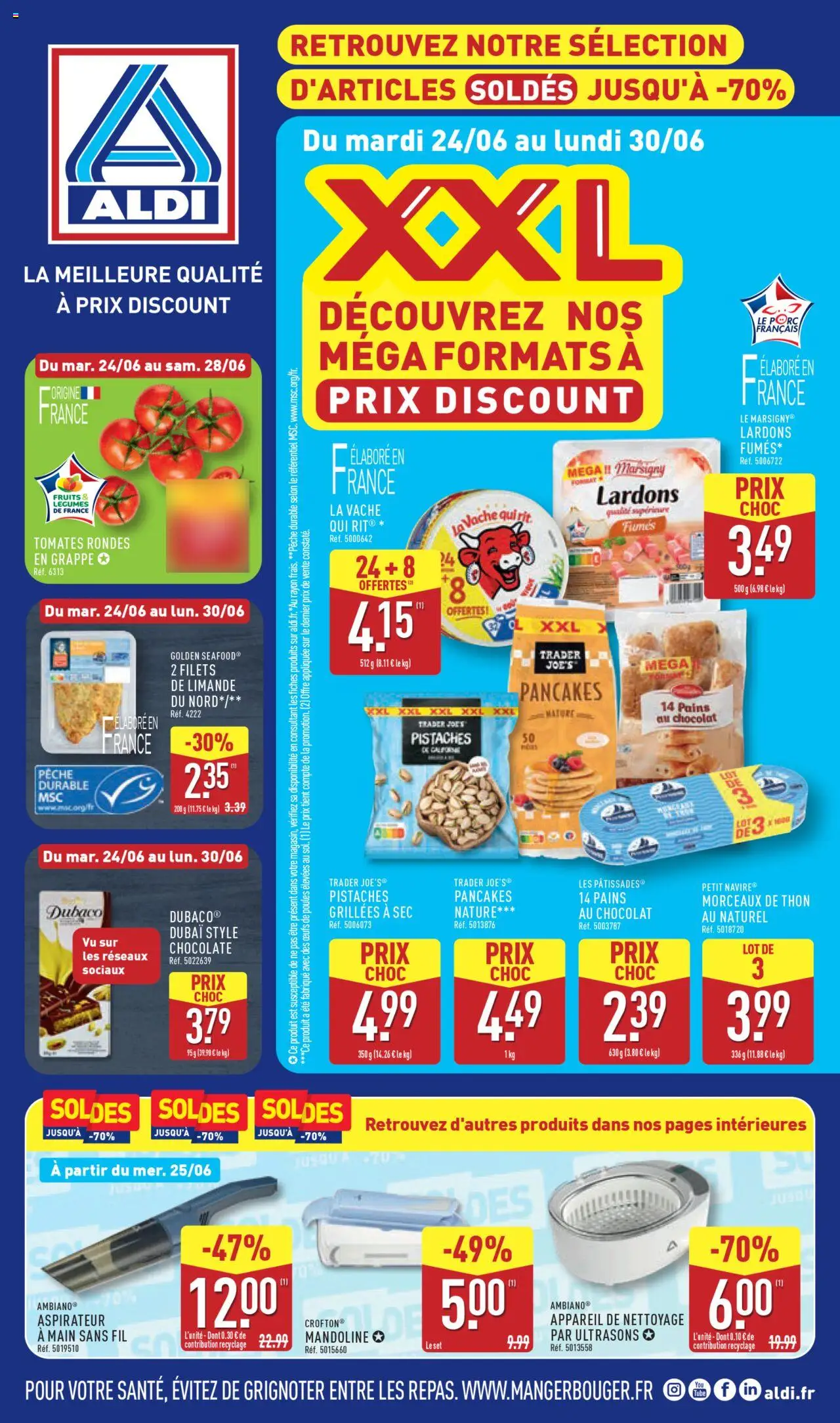 Catalogue de la semaine 26 de la boutique Aldi valable du 24/06/2025 - Page numéro 1