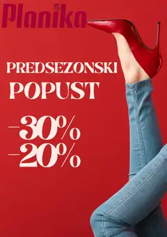 Pregled letka Katalog trgovine Planika vrijedi od 2025.12.13