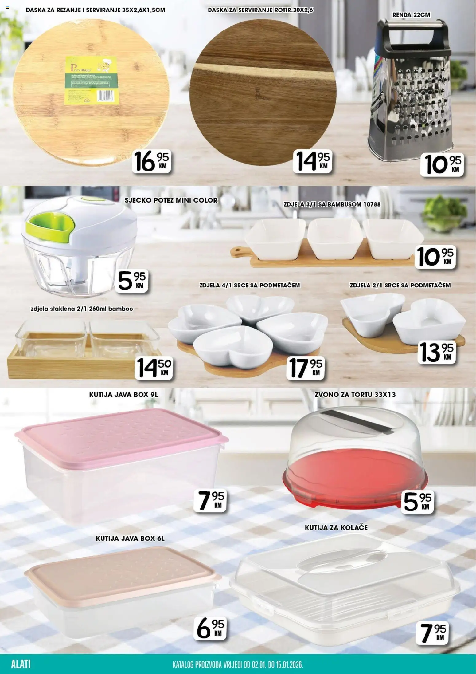 Pregled letka Katalog trgovine Prodex vrijedi od 2026.01.02