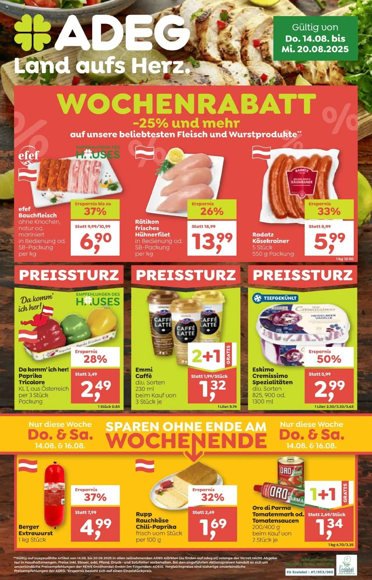 ADEG Vorarlberg ab (14.08.2025 - 20.08.2025) - Seite 1
