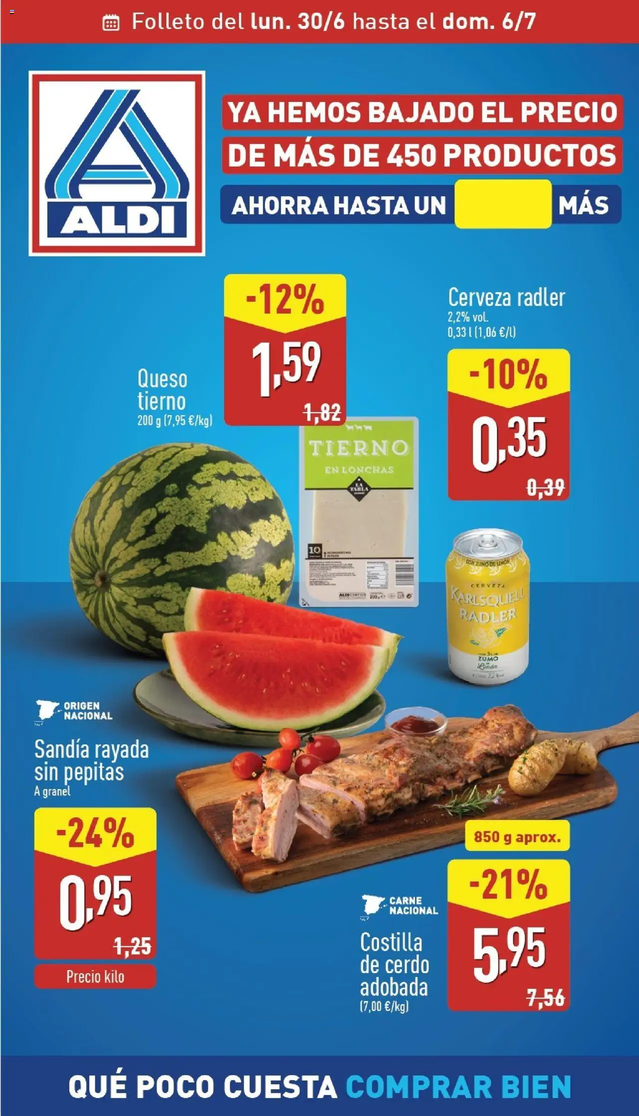 Aldi folleto 30/06 - 06/07/2025 >> Catálogo Península