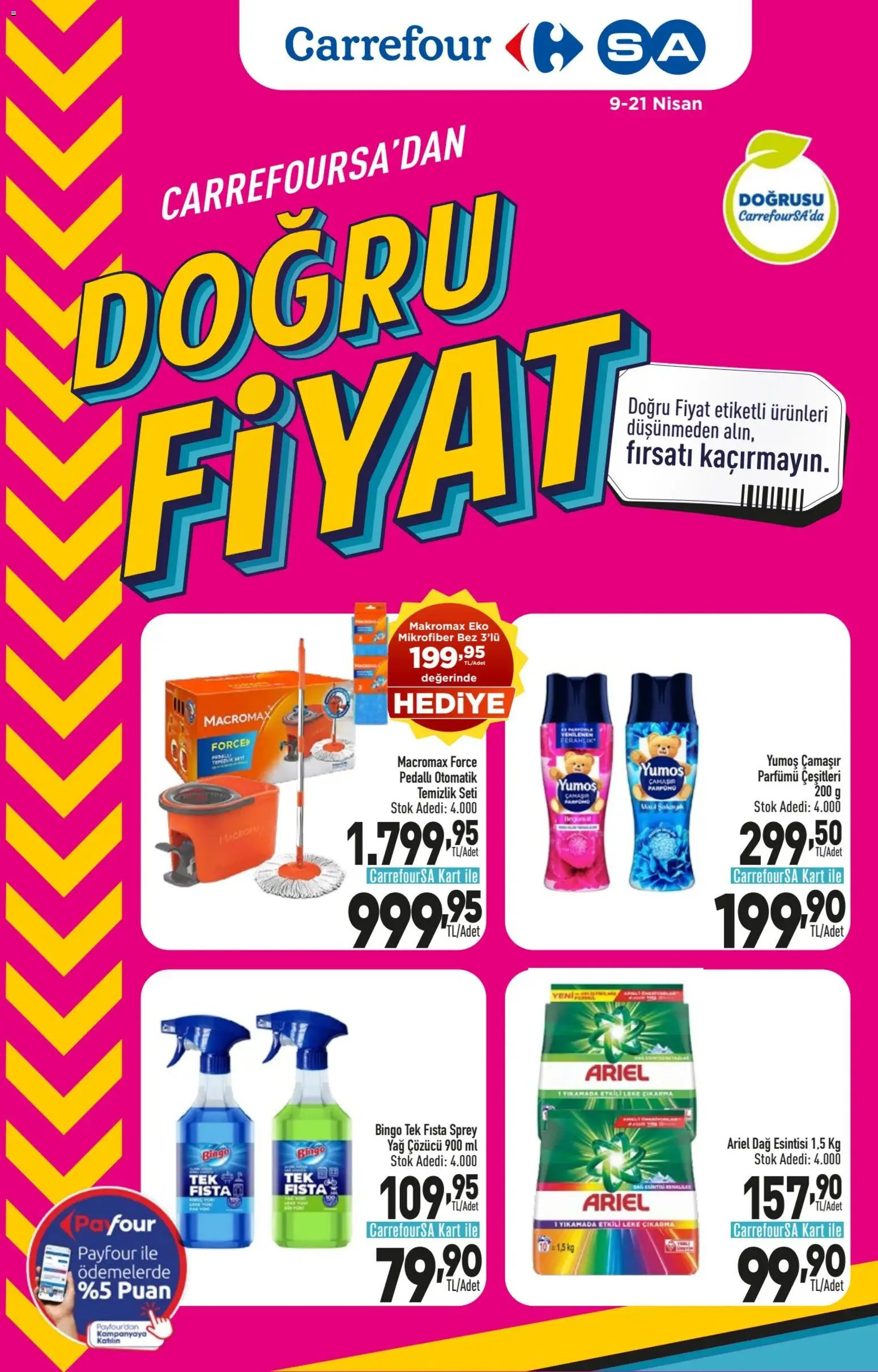 CarrefourSA CarrefourSA Katalog 09.04.2026 - Broşürünün önizlemesi