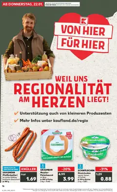 Vorschau von dem Prospekt des Geschäftes Kaufland, gültig ab dem 22.01.2026
