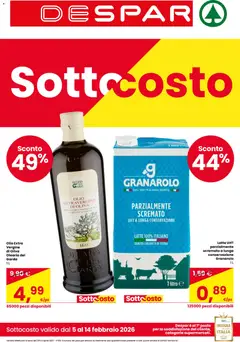 Anteprima dell'opuscolo Volantino Bologna dal negozio Despar valido da 05/02/2026