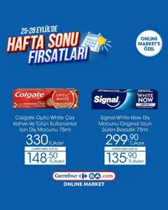 CarrefourSA Hafta Sonu Fırsatları 25.09.2025 - Broşürünün önizlemesi