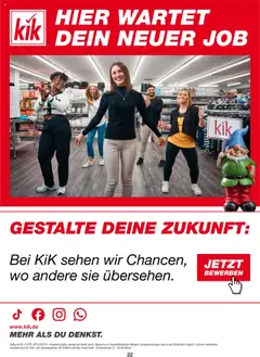 Vorschau von dem Prospekt des Geschäftes Kik, gültig ab dem 06.10.2025 | Seite: 32