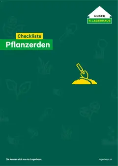 Vorschau der Angebote: Lagerhaus Checkliste Pflanzerden gültig ab 13.11.2025