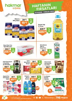 Hakmar Express Katalog 25.11.2025 - Broşürünün önizlemesi