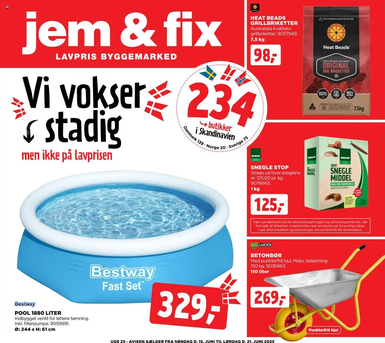Jem & fix tilbudsavis gyldig fra 15/06/2025 - side 1