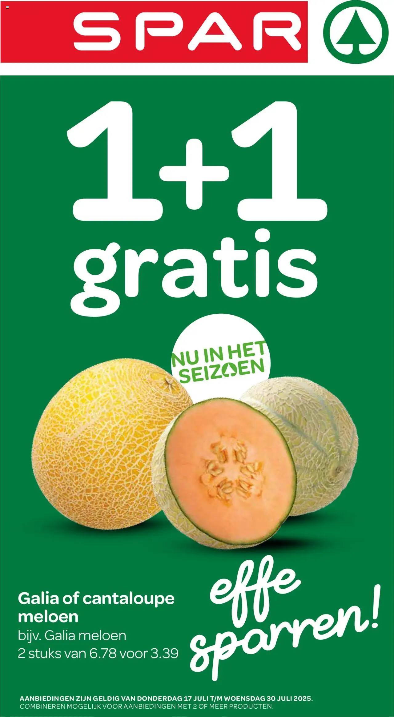 Spar shop Folder geldig vanaf 17-07-2025 - Paginanummer 1