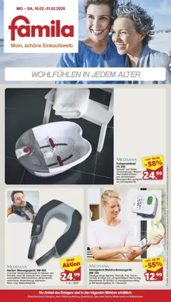 Vorschau von dem Prospekt des Geschäftes Famila Nordwest, gültig ab dem 15.02.2026