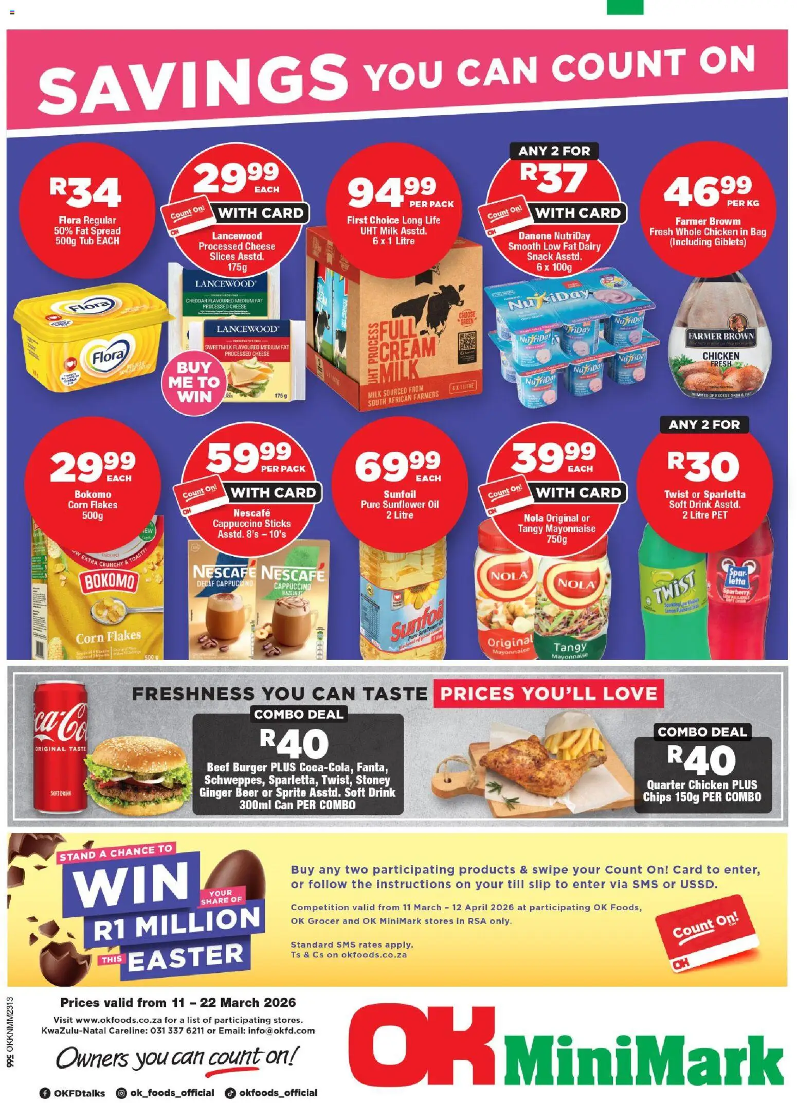 Preview of OK Foods flyer valid from 11/03/2026