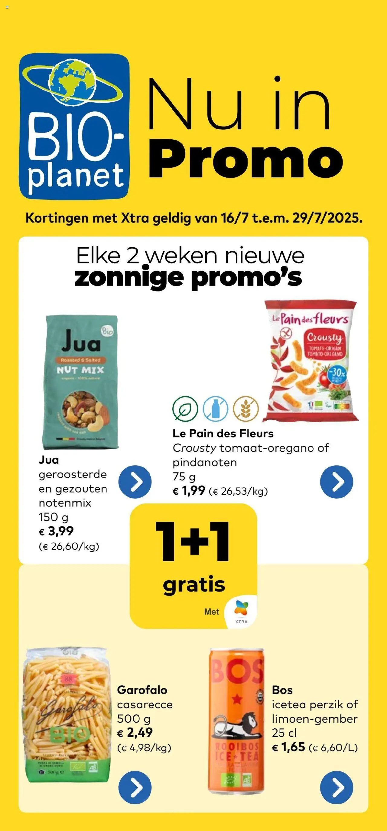 BioPlanet shop Folder geldig vanaf 16/07/2025 - Paginanummer 1