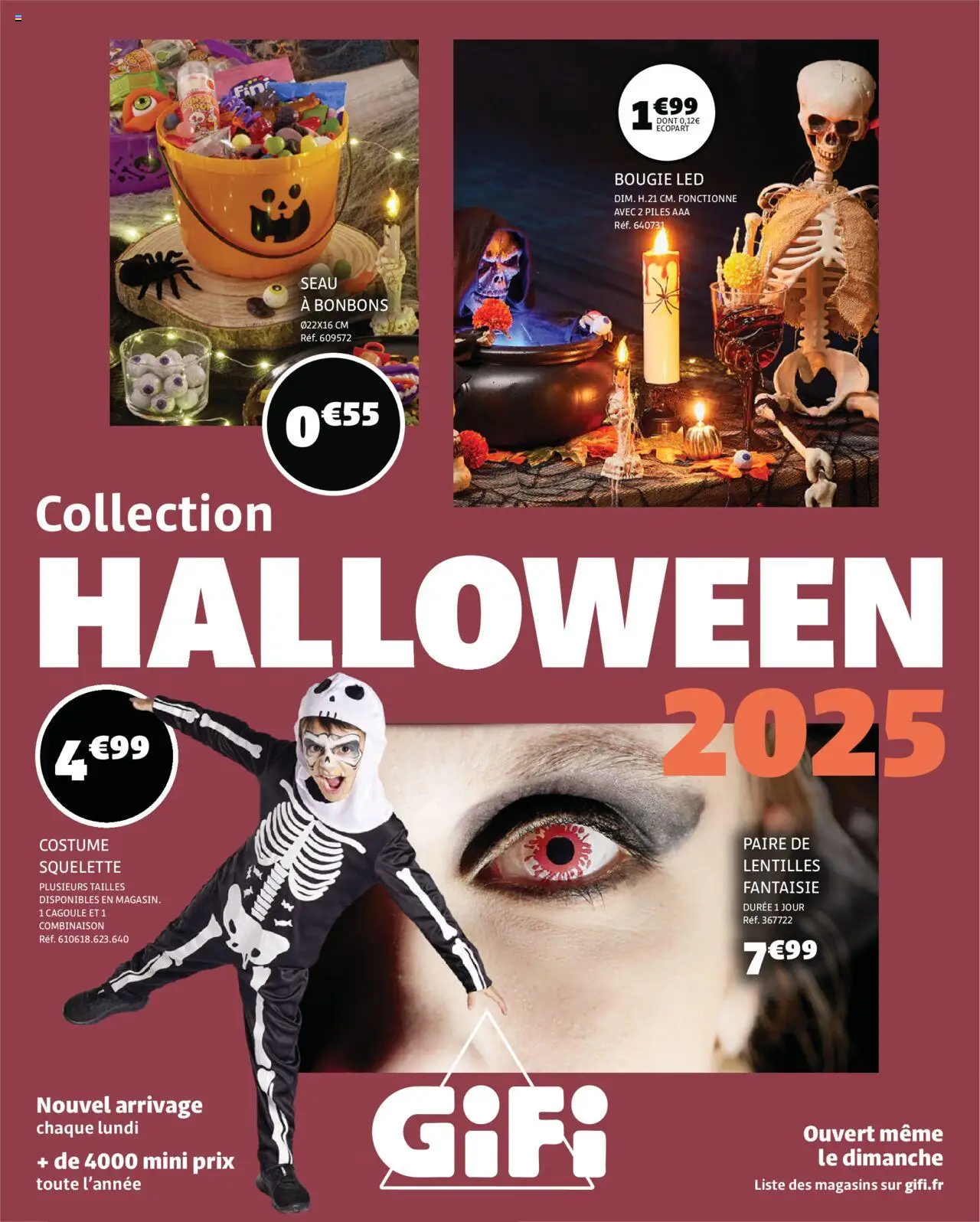 Prévisualisation de Catalogue du magasin GiFi formulaire valide 30/09/2025