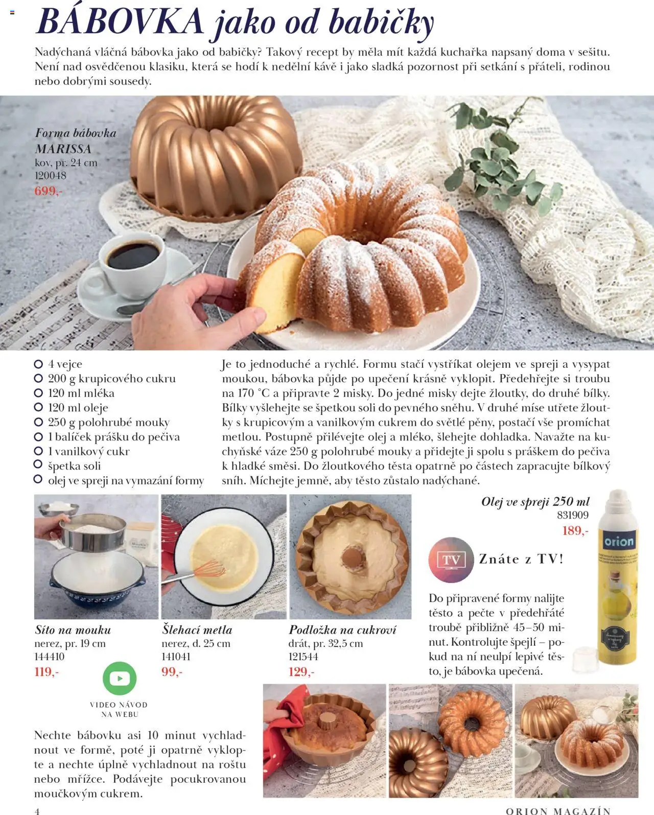  Orion Katalog - Magazín Jaro/Léto 2025 (od pátku 21.03.2025) - strana 4