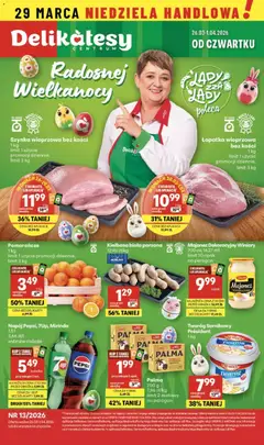 Pogląd gazetki "Delikatesy Centrum gazetka" ze sklepu Delikatesy Centrum ważnej od 26.03.2026