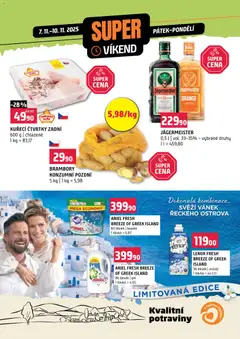 Náhled nabídky: Terno Super víkend platný od 07.11.2025