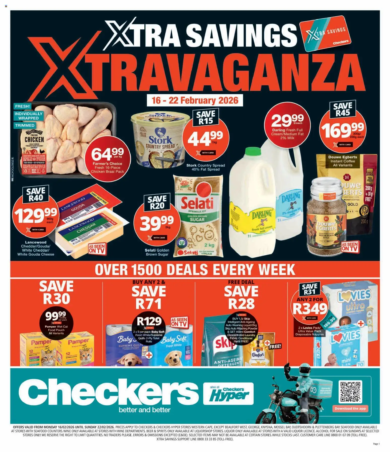 Preview of Checkers flyer valid from 16/02/2026