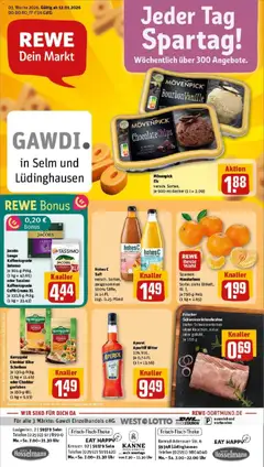 Vorschau von dem Prospekt des Geschäftes Rewe, gültig ab dem 11.01.2026