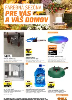 Náhľad OBI letáku platného od 01.11.2025