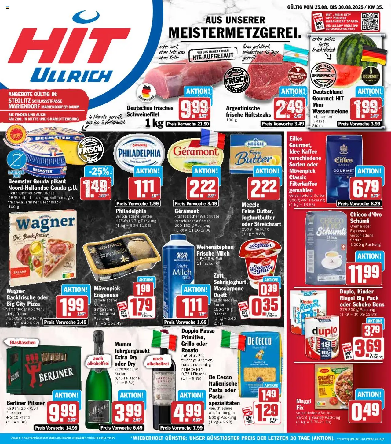 HIT Prospekt ab 25.08.2025 nächste Woche > Prospekt