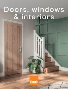 Preview of B&Q Doors, windows & interiors valid from 25/02/2026